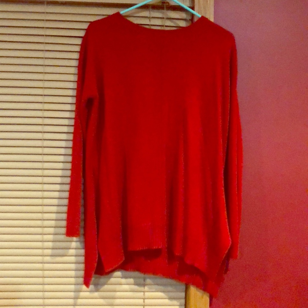 Red sweater
